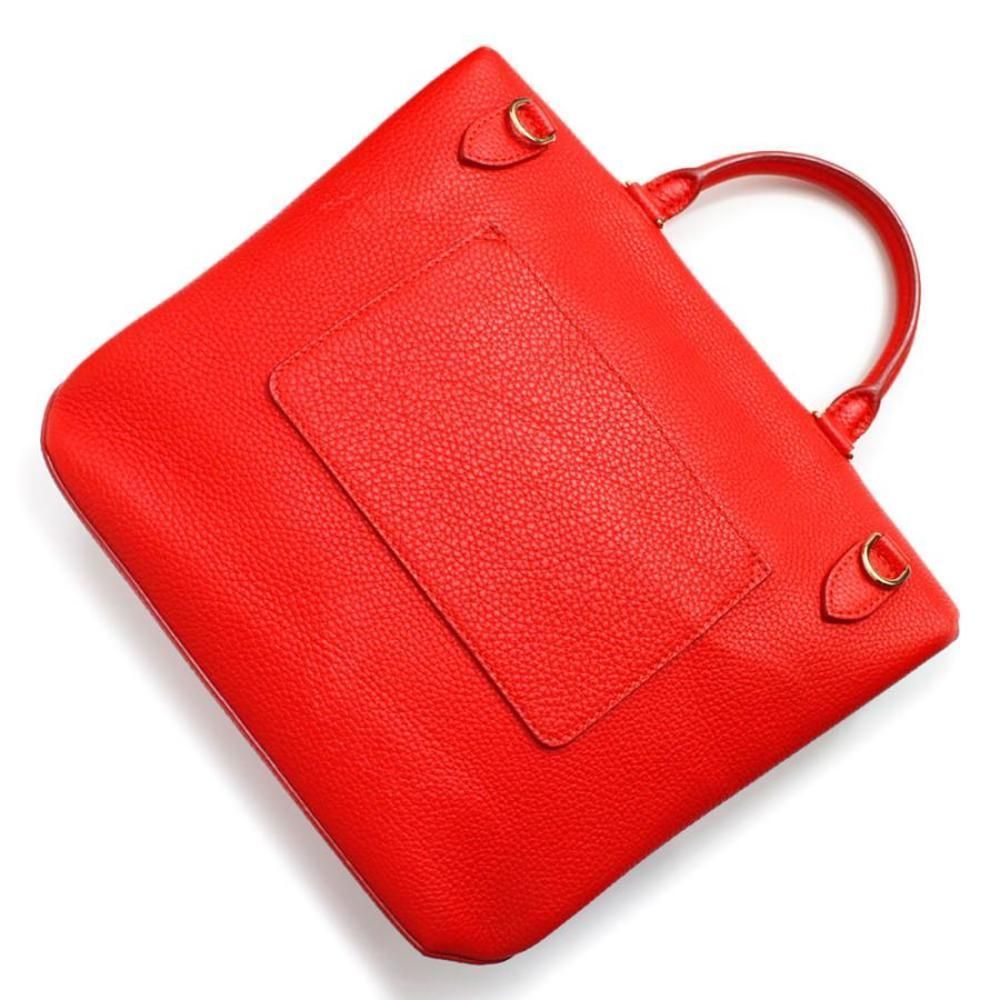 Louis Vuitton Volta Taurillon Leather 2 Way Shoulder Handbag Coquelicot Red - Picture 5 of 8